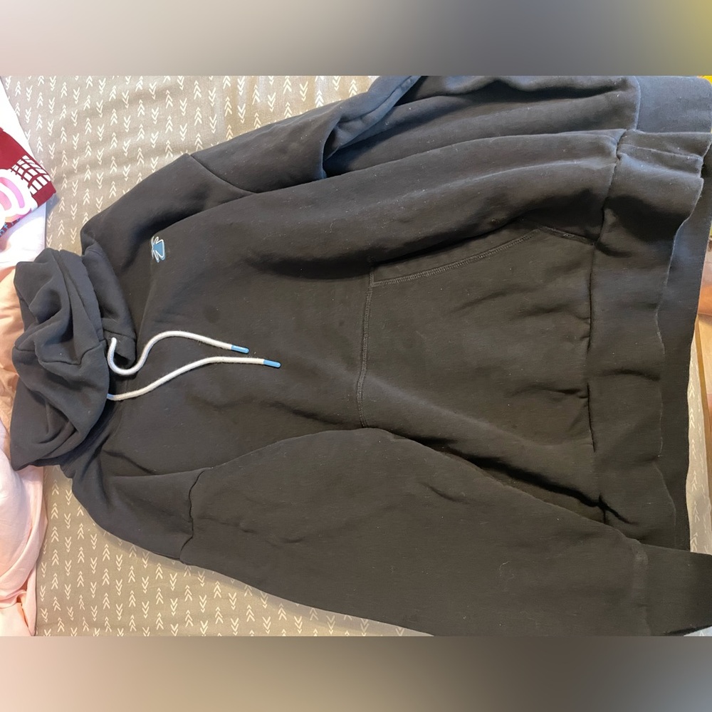 Dutch Bros Black Hoodie with Blue Accents